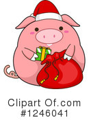 Pig Clipart #1246041 by BNP Design Studio