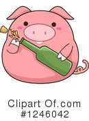 Pig Clipart #1246042 by BNP Design Studio