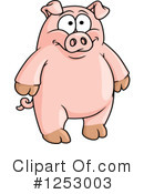 Pig Clipart #1253003 by Vector Tradition SM
