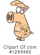 Pig Clipart #1269462 by toonaday