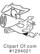 Pig Clipart #1294021 by toonaday