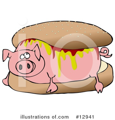 Pig Clipart #12941 by djart