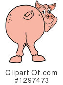 Pig Clipart #1297473 by LaffToon