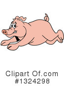 Pig Clipart #1324298 by LaffToon