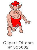 Pig Clipart #1355602 by LaffToon