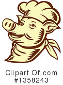 Pig Clipart #1358243 by patrimonio