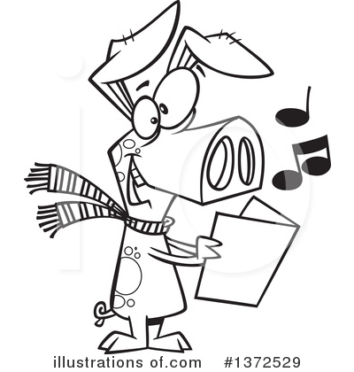 Singing Clipart #1372529 by toonaday