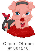 Pig Clipart #1381218 by BNP Design Studio