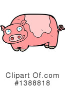 Pig Clipart #1388818 by lineartestpilot