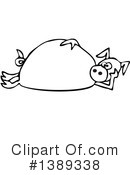 Pig Clipart #1389338 by djart