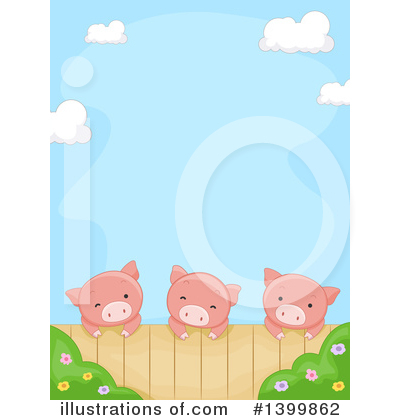 Pig Clipart #1399862 by BNP Design Studio