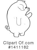 Pig Clipart #1411182 by lineartestpilot