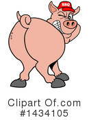 Pig Clipart #1434105 by LaffToon