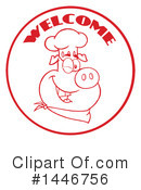 Pig Clipart #1446756 by Hit Toon