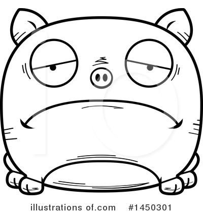 Royalty-Free (RF) Pig Clipart Illustration by Cory Thoman - Stock Sample #1450301