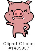 Pig Clipart #1489937 by lineartestpilot