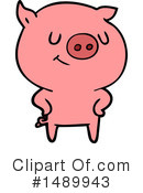 Pig Clipart #1489943 by lineartestpilot