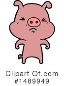 Pig Clipart #1489949 by lineartestpilot