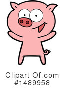 Pig Clipart #1489958 by lineartestpilot