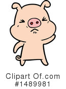 Pig Clipart #1489981 by lineartestpilot