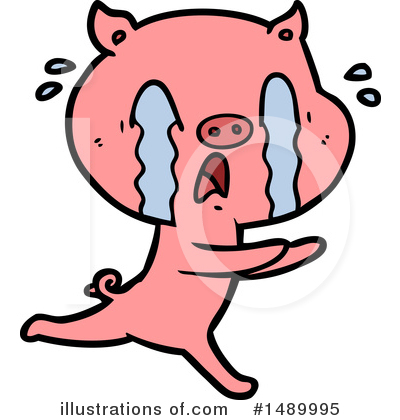 Royalty-Free (RF) Pig Clipart Illustration by lineartestpilot - Stock Sample #1489995