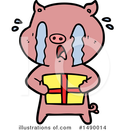 Royalty-Free (RF) Pig Clipart Illustration by lineartestpilot - Stock Sample #1490014