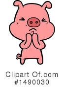 Pig Clipart #1490030 by lineartestpilot