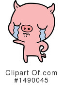 Pig Clipart #1490045 by lineartestpilot