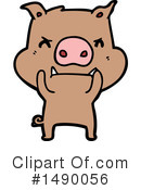 Pig Clipart #1490056 by lineartestpilot