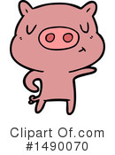 Pig Clipart #1490070 by lineartestpilot