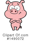 Pig Clipart #1490072 by lineartestpilot