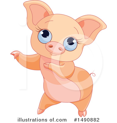 Pig Clipart #1490882 by Pushkin