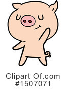 Pig Clipart #1507071 by lineartestpilot