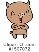 Pig Clipart #1507072 by lineartestpilot