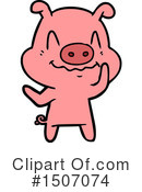 Pig Clipart #1507074 by lineartestpilot
