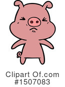Pig Clipart #1507083 by lineartestpilot
