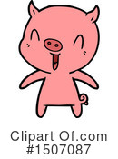 Pig Clipart #1507087 by lineartestpilot