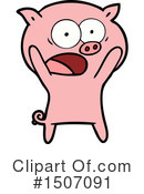 Pig Clipart #1507091 by lineartestpilot