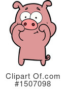 Pig Clipart #1507098 by lineartestpilot