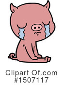 Pig Clipart #1507117 by lineartestpilot
