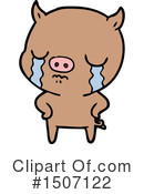 Pig Clipart #1507122 by lineartestpilot