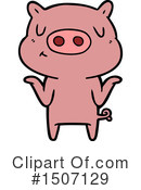 Pig Clipart #1507129 by lineartestpilot