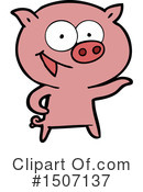 Pig Clipart #1507137 by lineartestpilot
