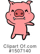Pig Clipart #1507140 by lineartestpilot