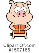 Pig Clipart #1507165 by lineartestpilot