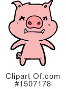 Pig Clipart #1507178 by lineartestpilot