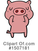 Pig Clipart #1507181 by lineartestpilot