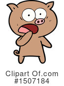 Pig Clipart #1507184 by lineartestpilot