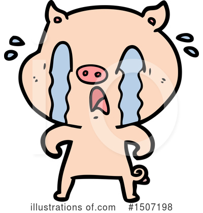 Royalty-Free (RF) Pig Clipart Illustration by lineartestpilot - Stock Sample #1507198