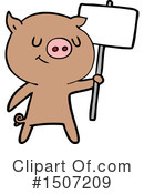 Pig Clipart #1507209 by lineartestpilot